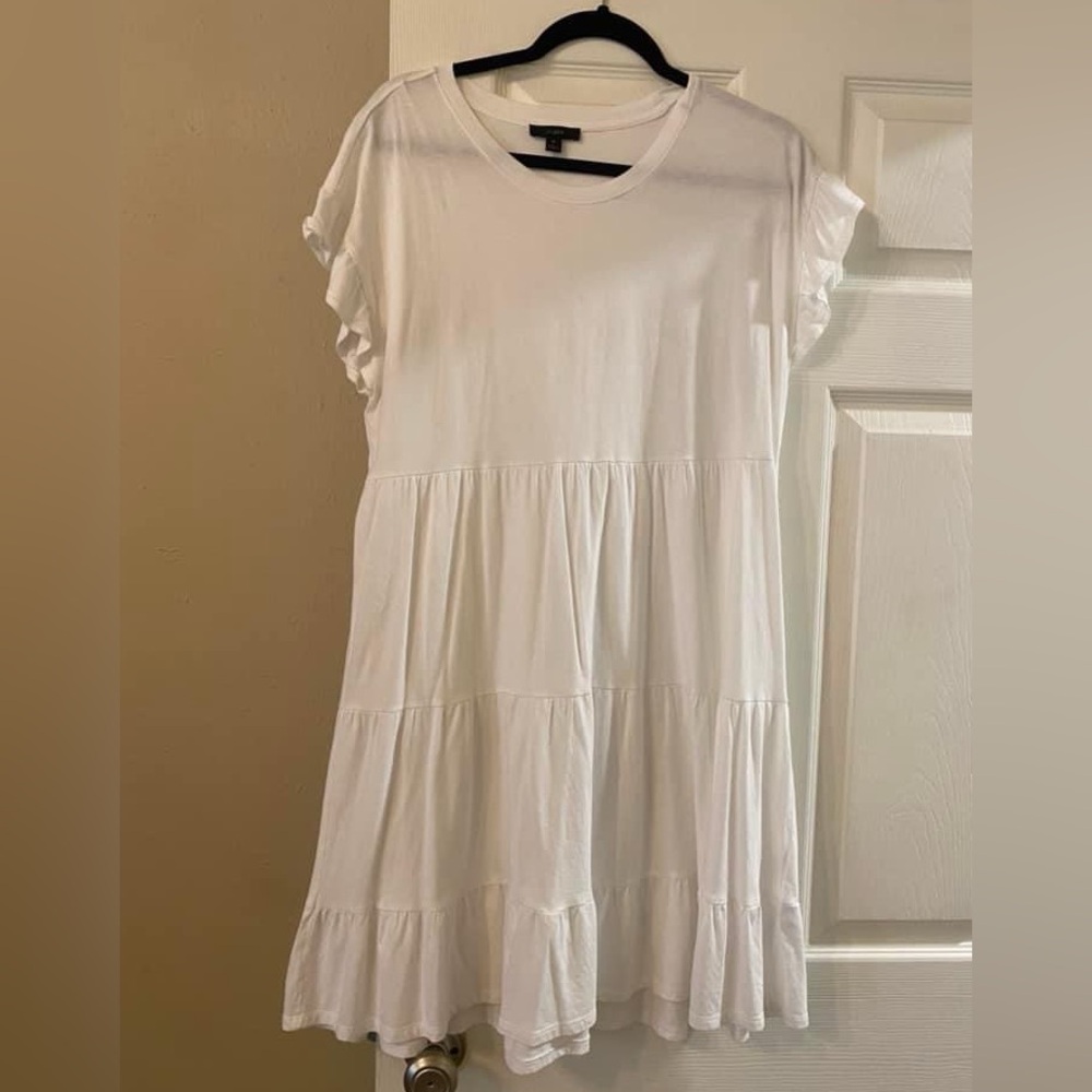 White JCrew szM dress